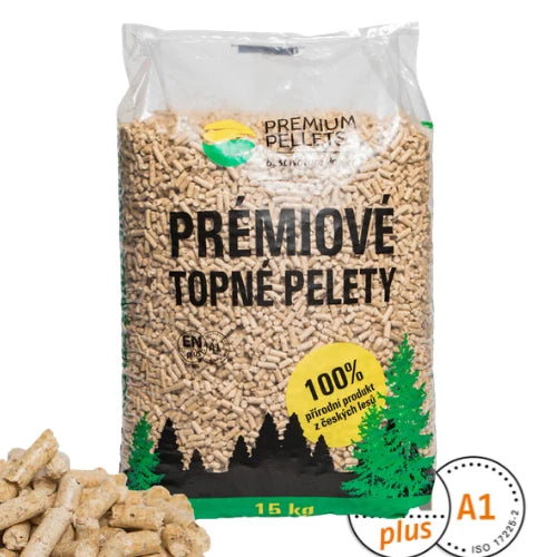 Pellets de madera Premium Pellets, ENplus A1, 825 kg