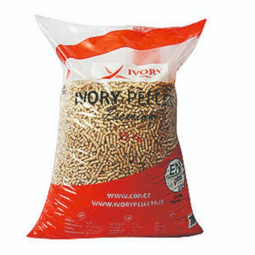 Pellets de madera IVORY PELLETS Premium, ENplus A1, 1.050 kg